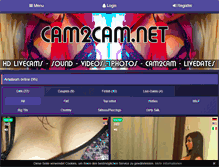 Tablet Screenshot of cam2cam.net